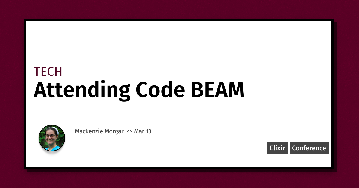 Attending Code BEAM Mackenzie